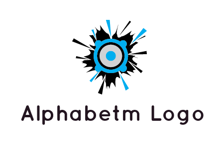 speaker inside the splash logo