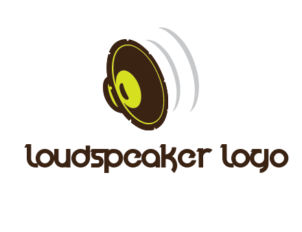 speaker with swoosh icon