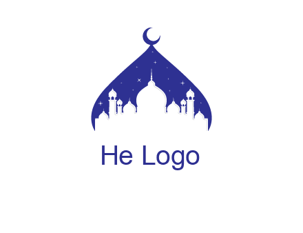 mosque inside the dome logo