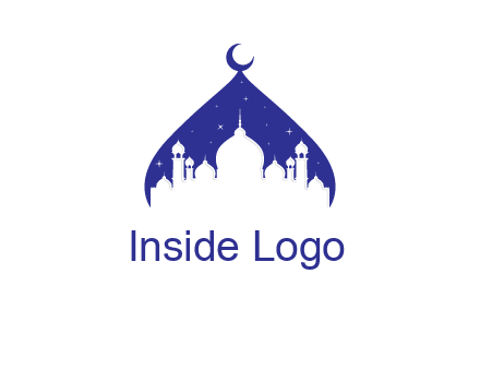 mosque inside the dome logo