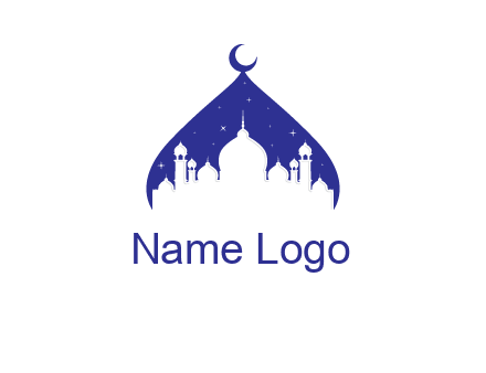 mosque inside the dome logo