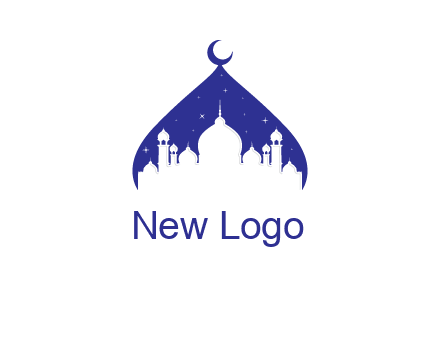 mosque inside the dome logo