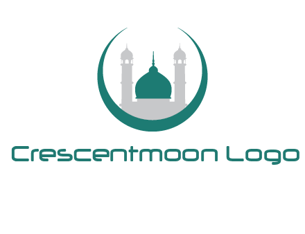 mosque inside the circle swoosh logo