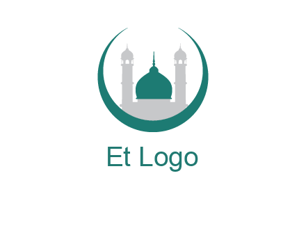 mosque inside the circle swoosh logo