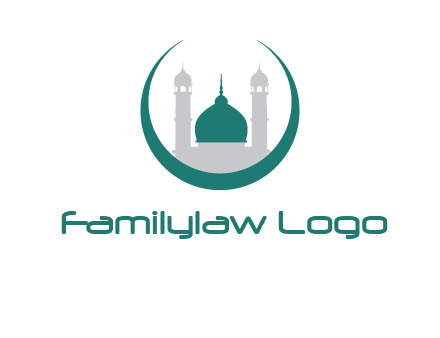 mosque inside the circle swoosh logo
