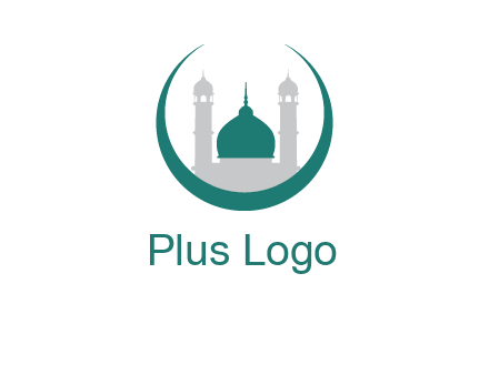 mosque inside the circle swoosh logo
