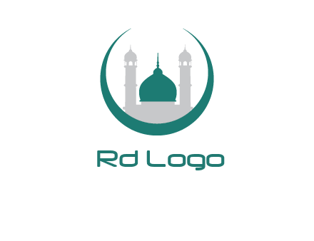 mosque inside the circle swoosh logo