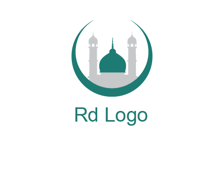 mosque inside the circle swoosh logo
