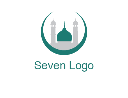 mosque inside the circle swoosh logo
