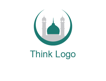 mosque inside the circle swoosh logo