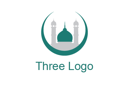 mosque inside the circle swoosh logo