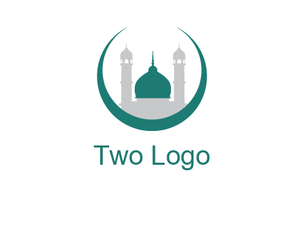 mosque inside the circle swoosh logo