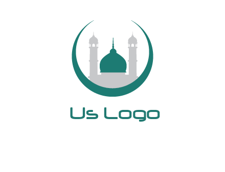 mosque inside the circle swoosh logo