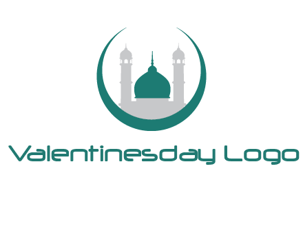 mosque inside the circle swoosh logo
