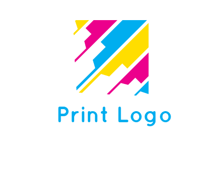 abstract square logo