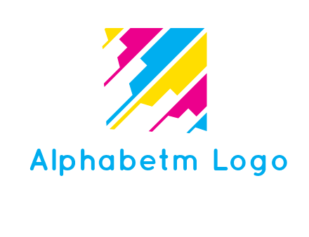 abstract square logo