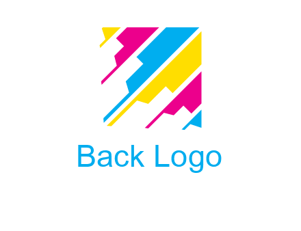 abstract square logo