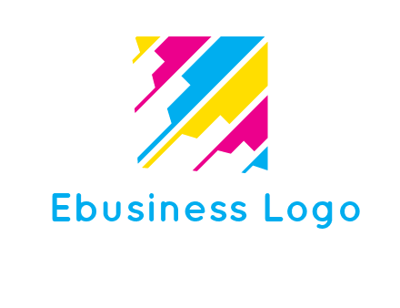 abstract square logo