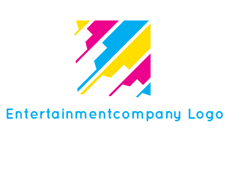 abstract square logo