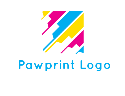 abstract square logo
