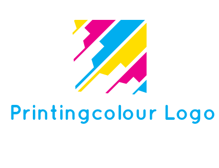 abstract square logo