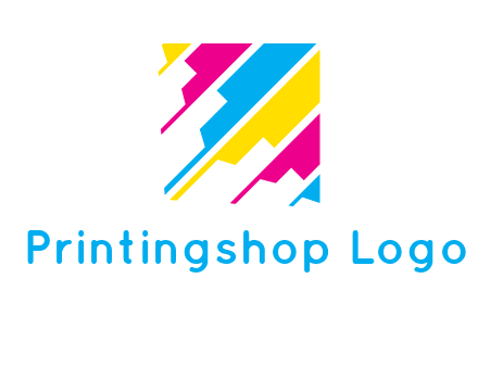 abstract square logo
