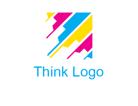 abstract square logo