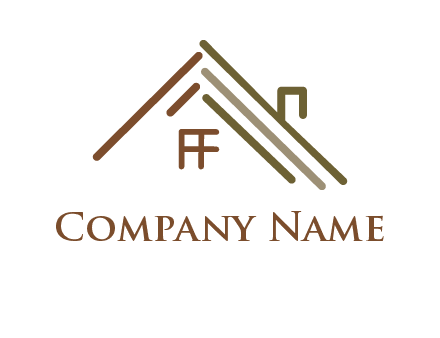 abstract home logo