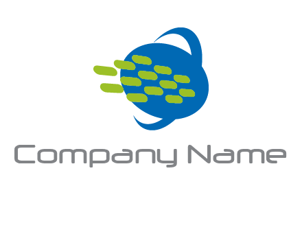 data transfer Information technology logo
