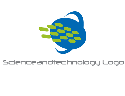 data transfer Information technology logo