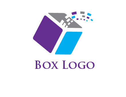 pix elation is coming out of digital cube icon