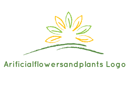 abstract leaf icon
