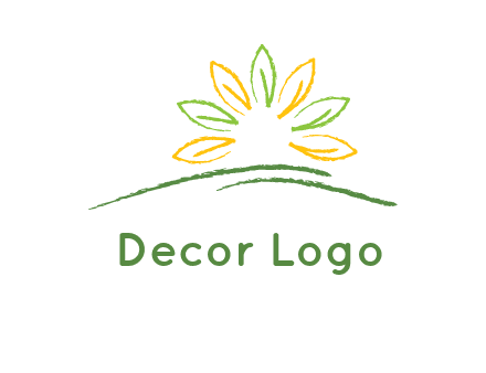 abstract leaf icon