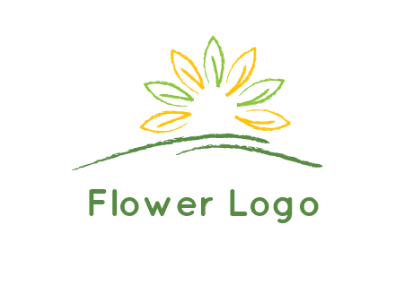 abstract leaf icon