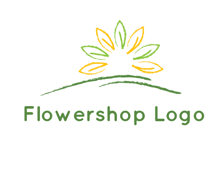 abstract leaf icon
