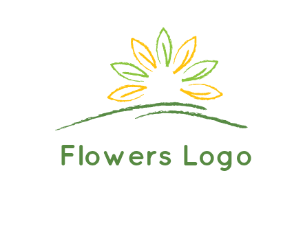 abstract leaf icon
