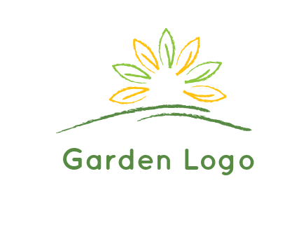 abstract leaf icon