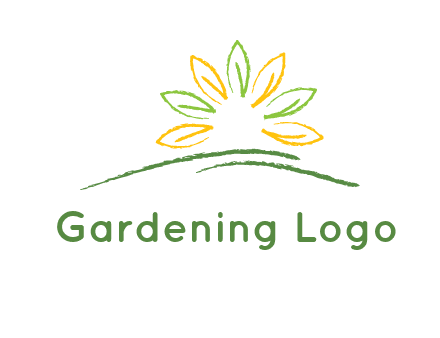 abstract leaf icon
