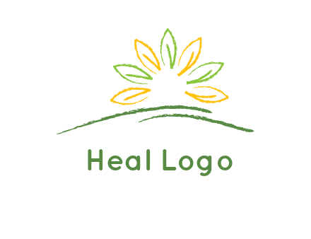 abstract leaf icon