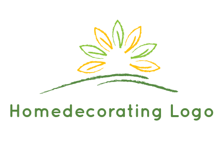 abstract leaf icon