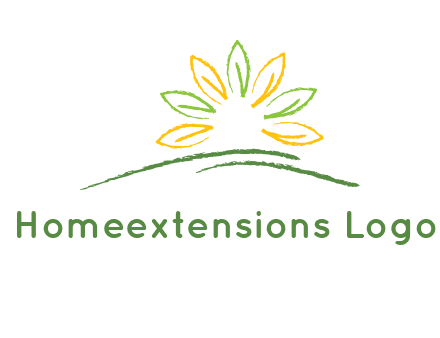 abstract leaf icon