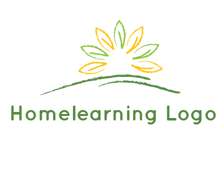 abstract leaf icon