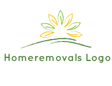 abstract leaf icon