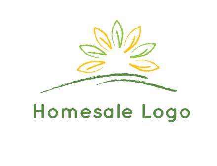 abstract leaf icon