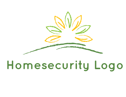 abstract leaf icon