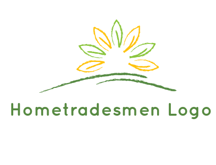 abstract leaf icon