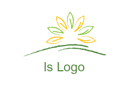 abstract leaf icon