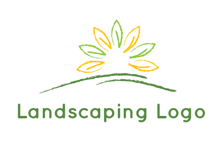 abstract leaf icon