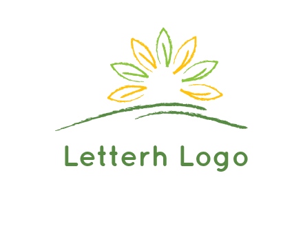 abstract leaf icon