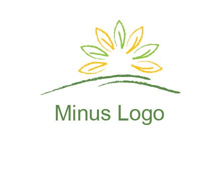 abstract leaf icon